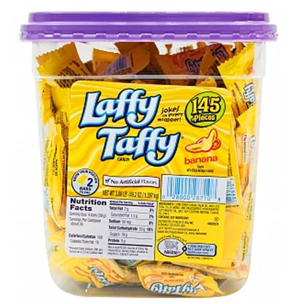 Laffy Taffy Mini Banana 145x 10g