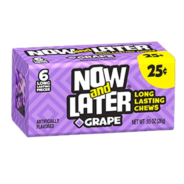 Now & Later Grape 24x 26g