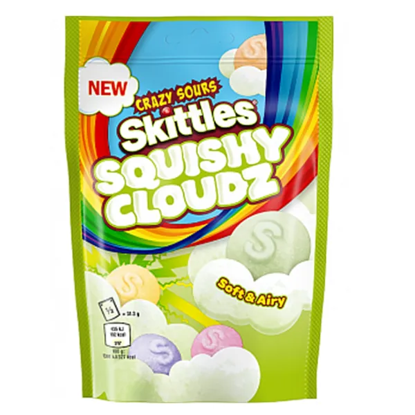 Skittles Squishy Cloudz Crazy Sours 18x 94g