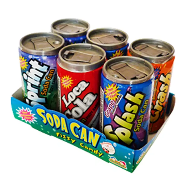Soda Can Fizzy Candy 12x 42g