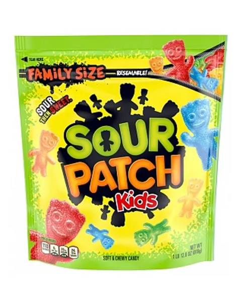 Sour Patch Kids Family Size 4x 816g