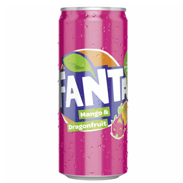 Fanta Mango & Dragonfruit 24x 330ml