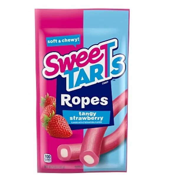 SweeTARTS Ropes Tangy Strawberry 12x 142g
