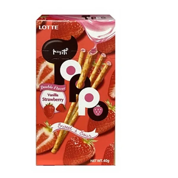 Toppo Vanilla Strawberry 10x 40g