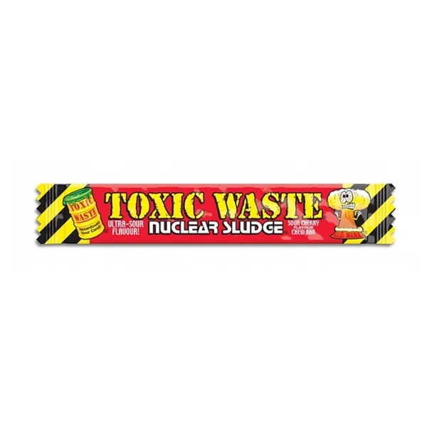 Toxic Waste Nuclear Sludge Chew Bar Sour Cherry 50x 20g