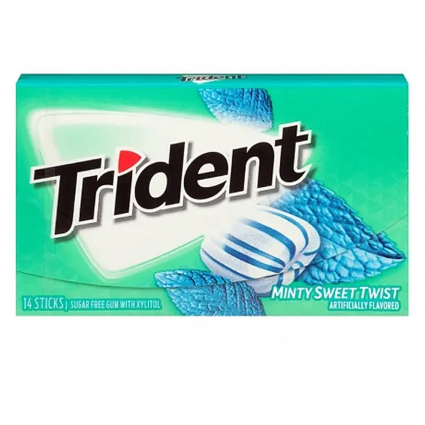 Trident Gum Minty Sweet Twist 12x 31g