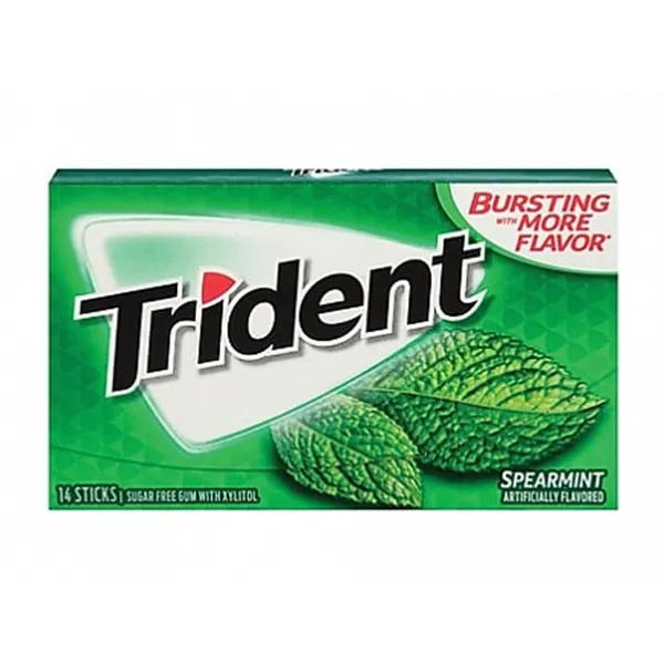 Trident Gum Spearmint 12x 31g