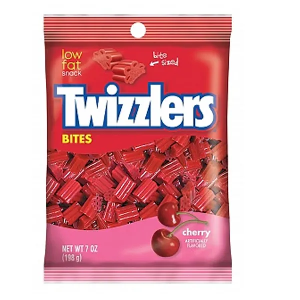 Twizzlers Bites Cherry 12x 198g