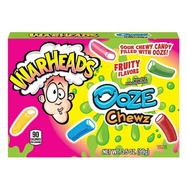 Warheads Ooze Chews 12x 99g